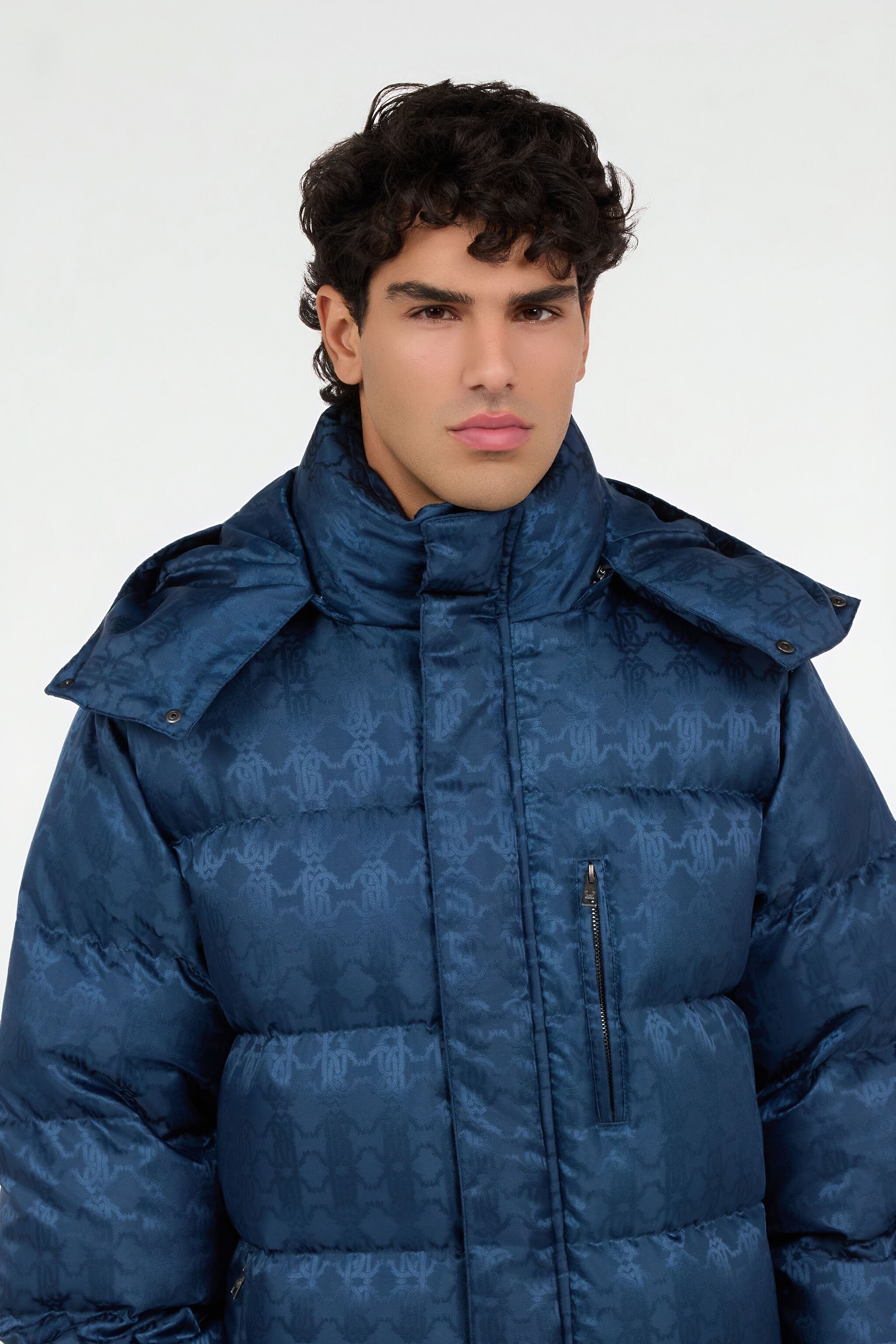 ジャケット・アウター ria reversible Blue new down jacket Ria reversible Blue new down jacket