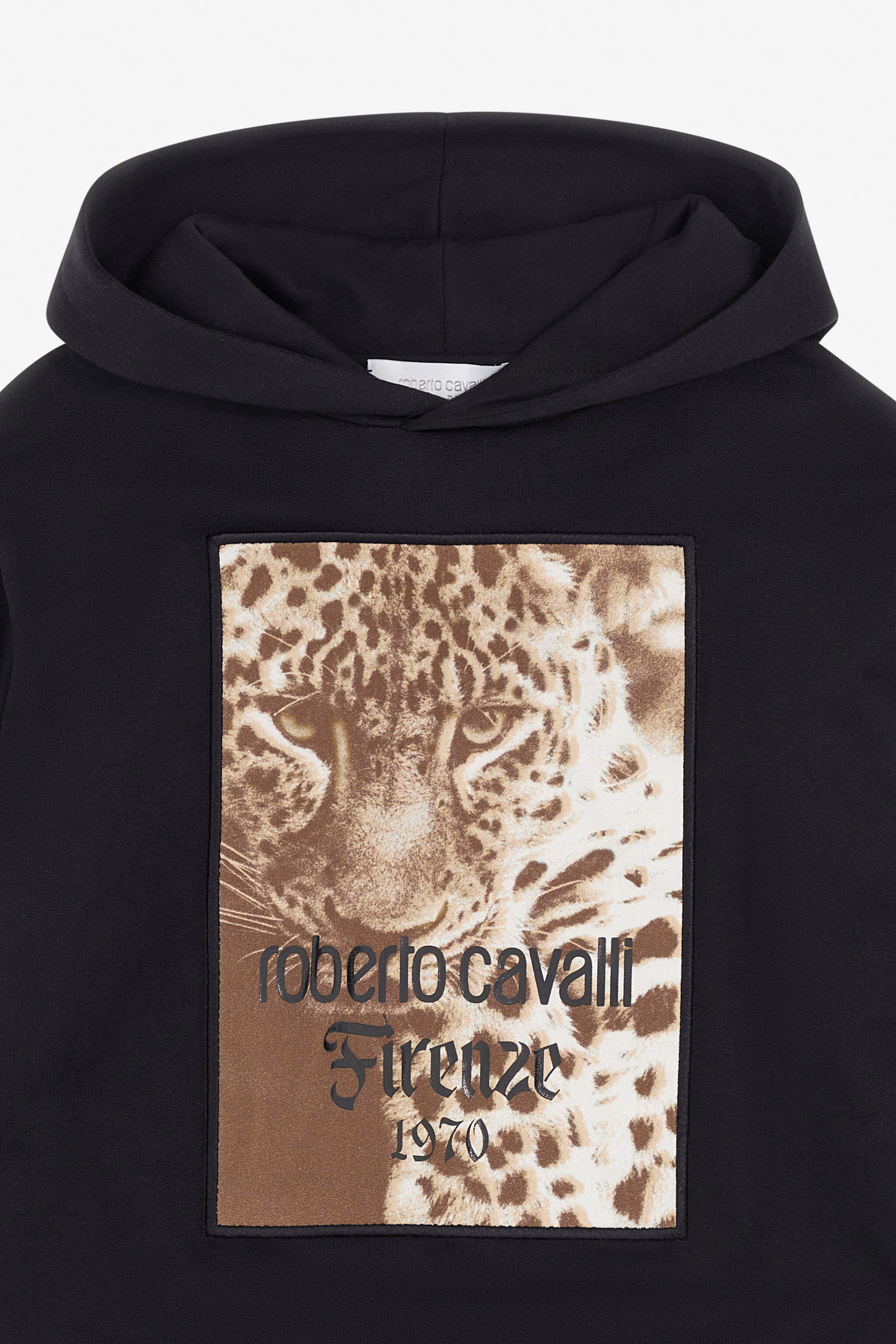 JU Printed sweatshirt Black TJT66J-CF050