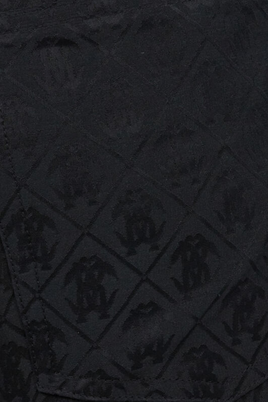 RC Silk Cargo Trousers with Monogram RC NERO VKT202-RK010