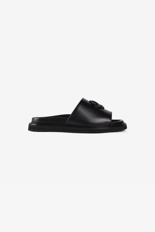 RC Slides con Monogram Mirror Snake NERO QRS017-PZA22