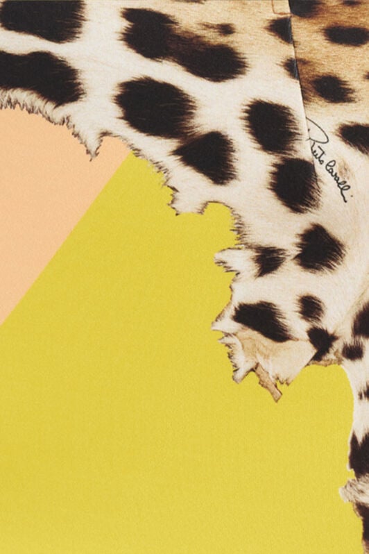 RC Pop Horse Print Mini Dress YELLOW WQT134-NBR33