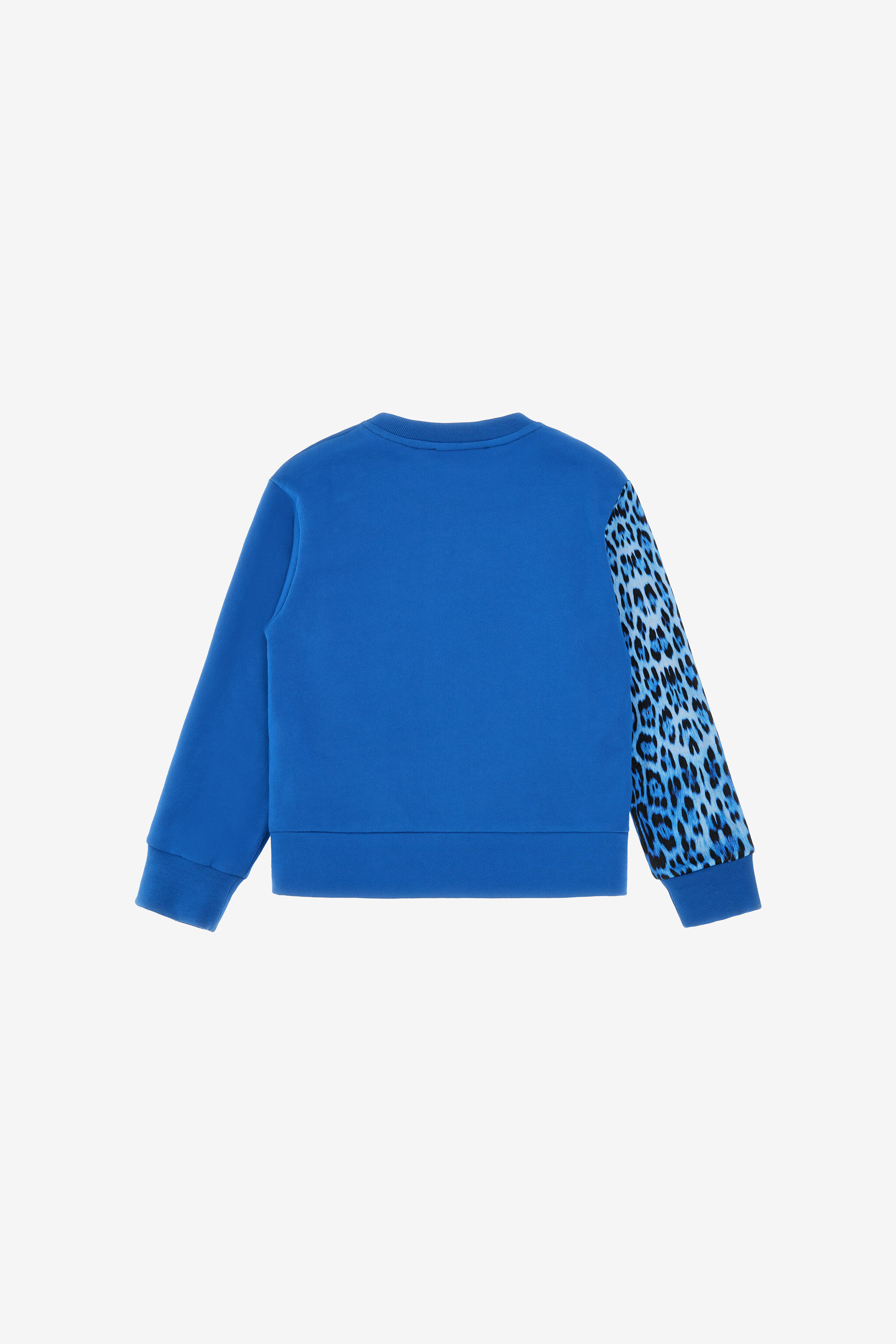JU Felpa con logo Blu SJT923-CF050