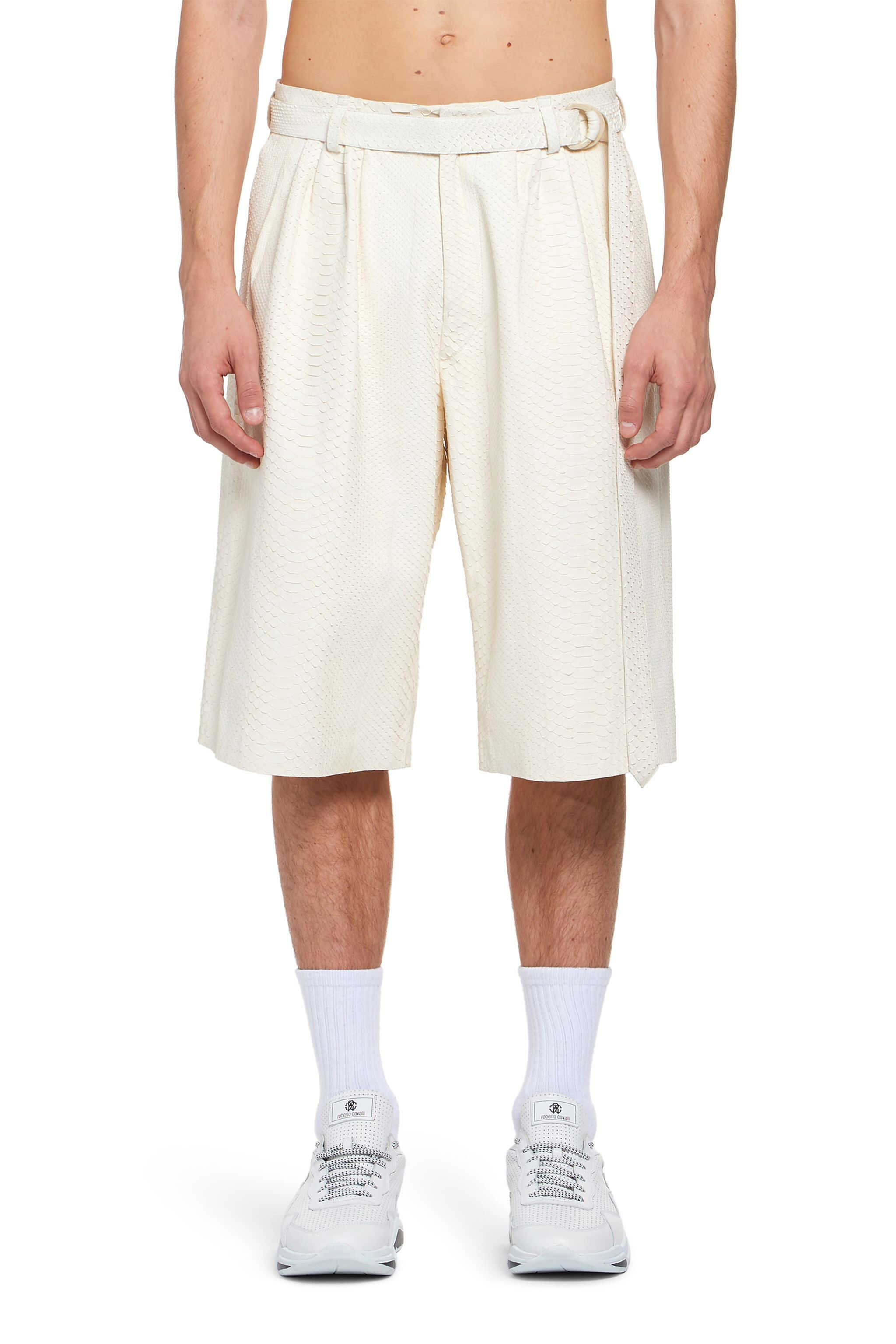 RC Python skin Bermuda shorts WHITE IMP210-UC035