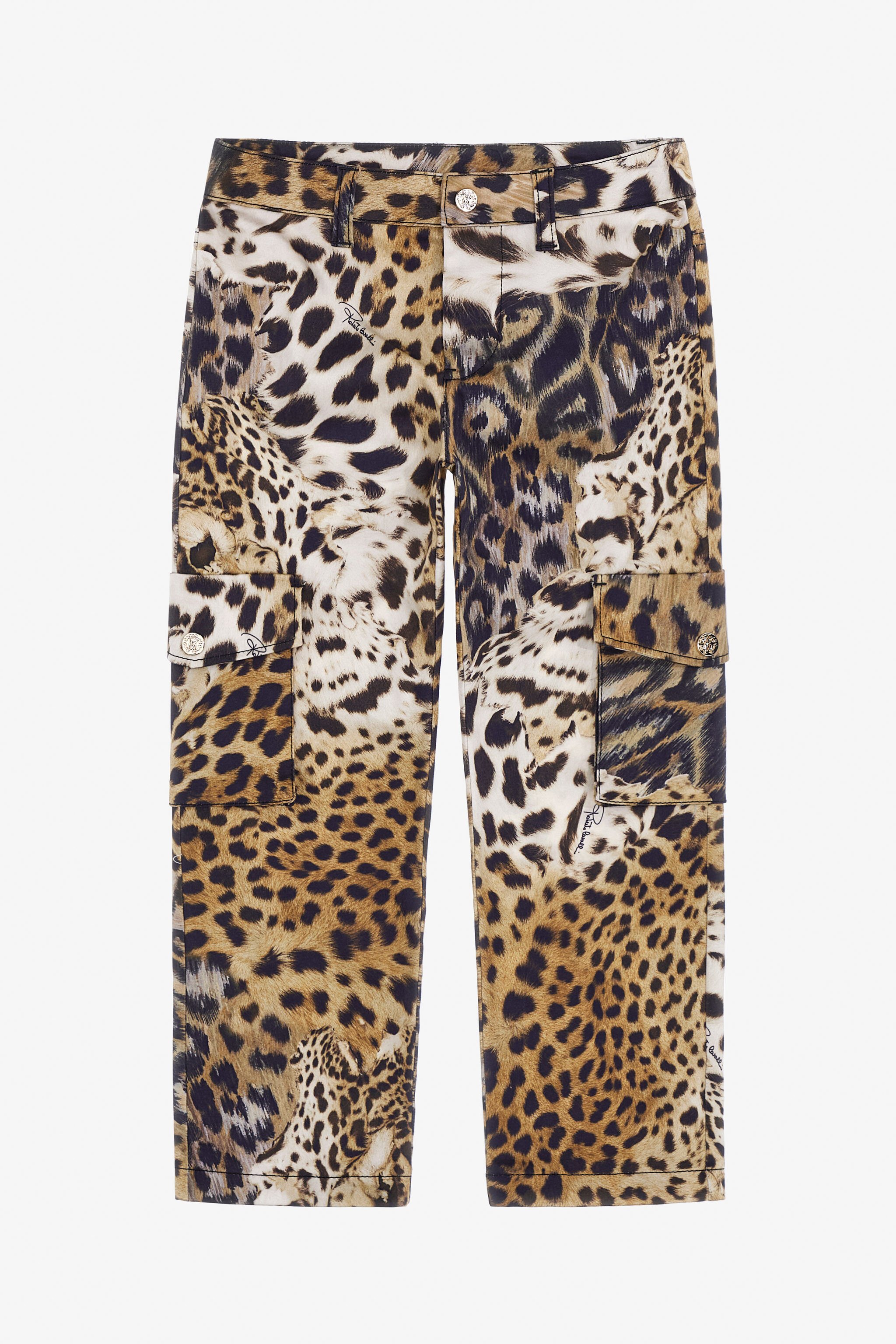 JU Jaguar Skin print pants Light brown TJT22D-6SM10