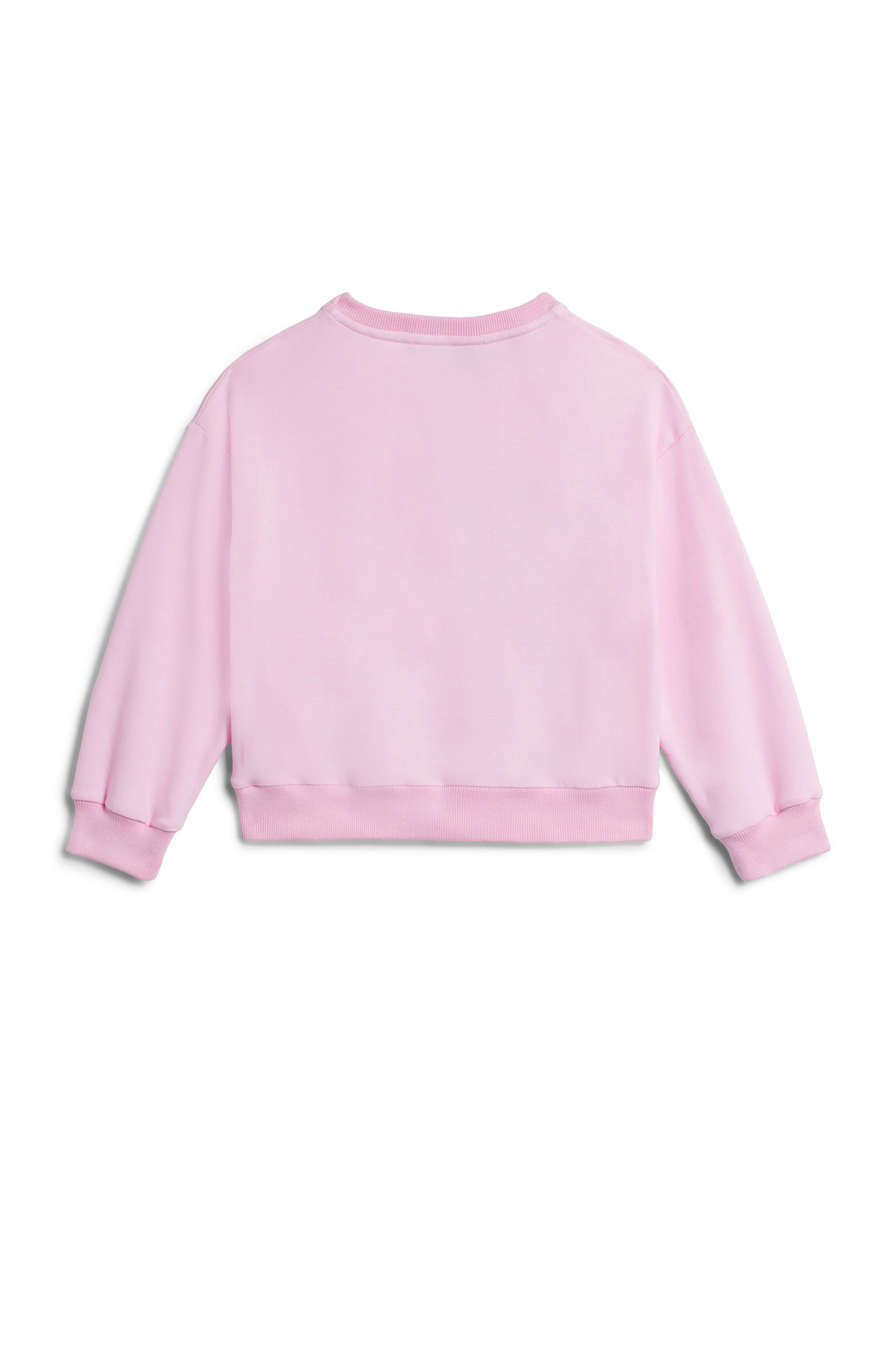 JU Rosa Sweatshirt mit Schlangen-Print PINK MIST IJT912-CF042