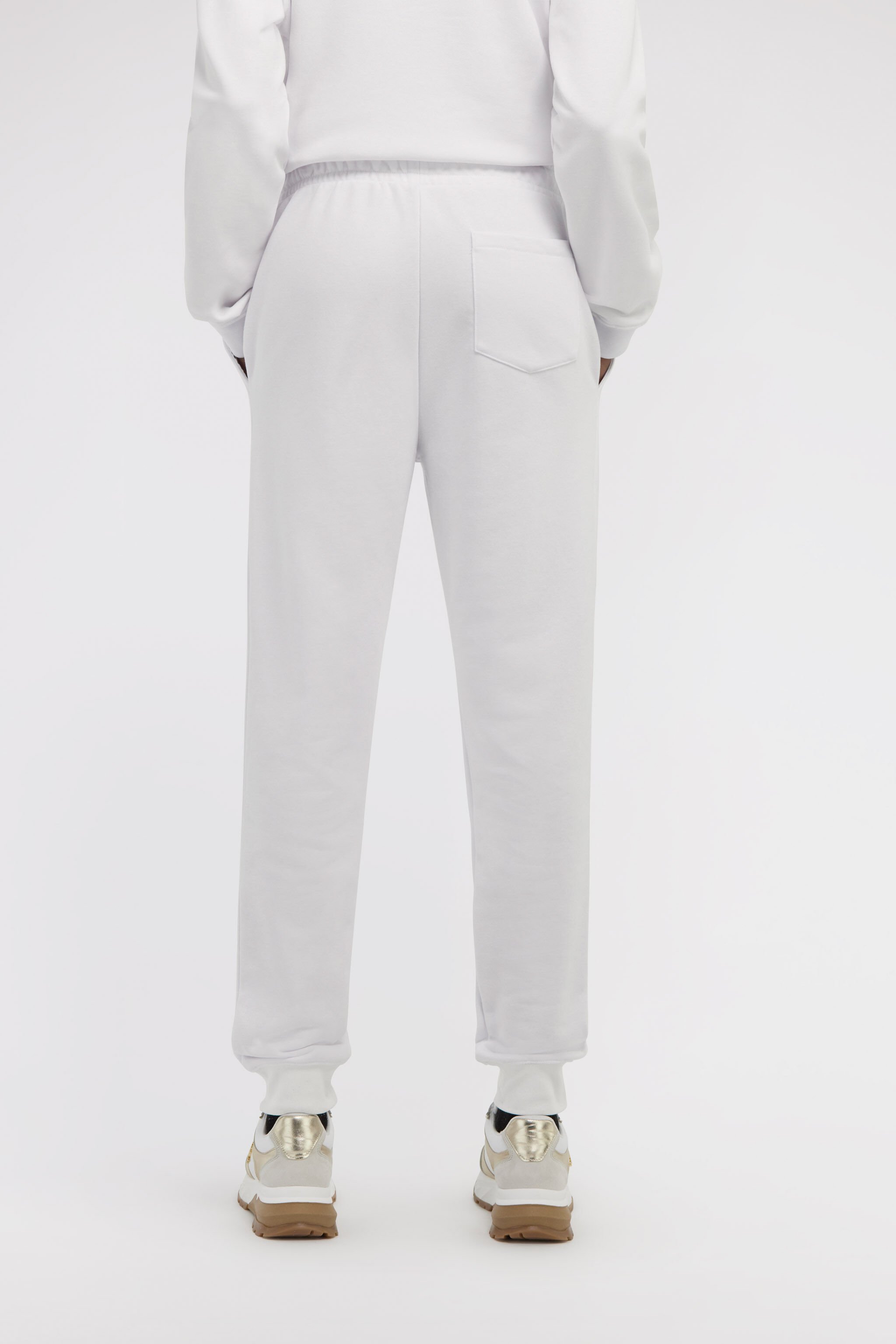 RC Sporty pants with Monogram RC Blanc NOT22A-CF052