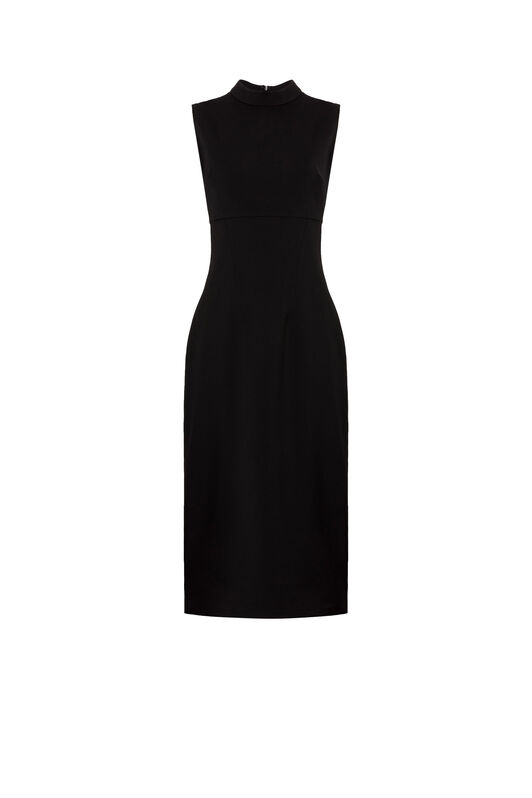 RC Mock-Neck Sleeveless Dress Noir KOT10E-KZ001