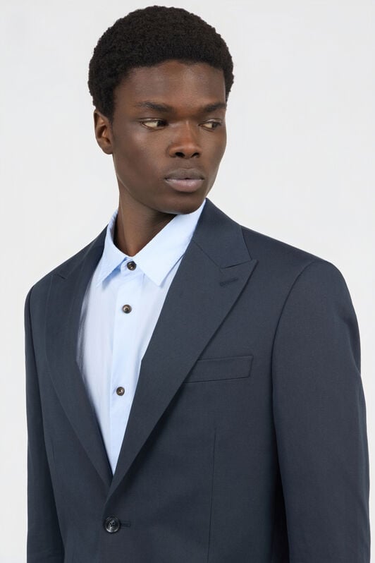 RC Blue Cotton and Linen Suit BLUE SOT40F-LG026