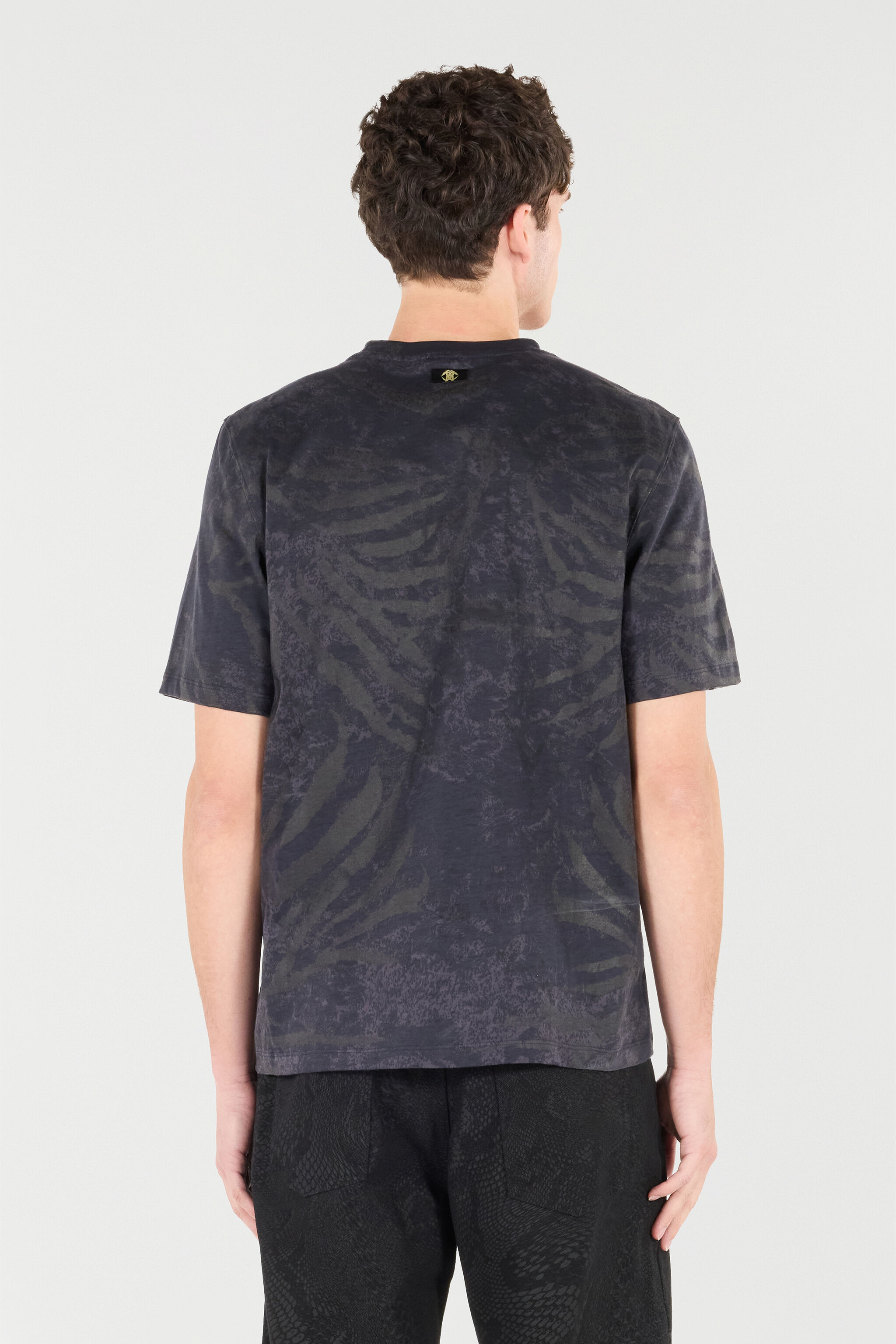 RC T-Shirt With Animal Print Dark gray URT61J-3PN55
