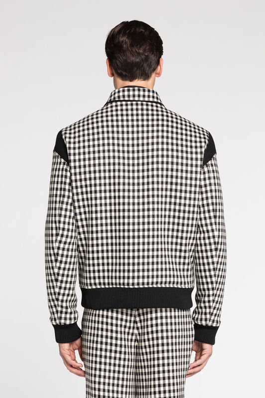 RC Gingham Jacket Black/White RRT407-AIC02