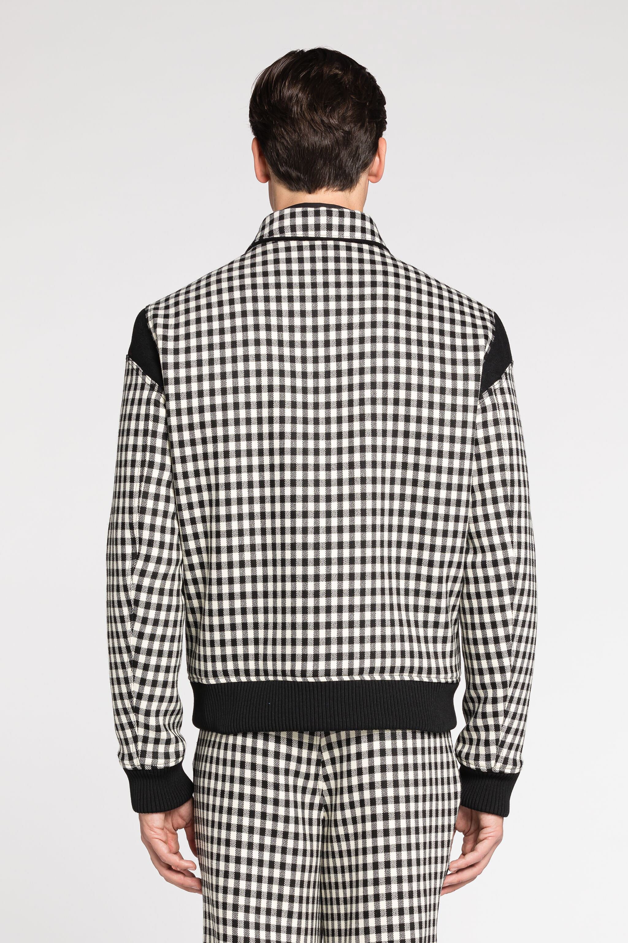 RC Gingham Jacket Black/White RRT407-AIC02