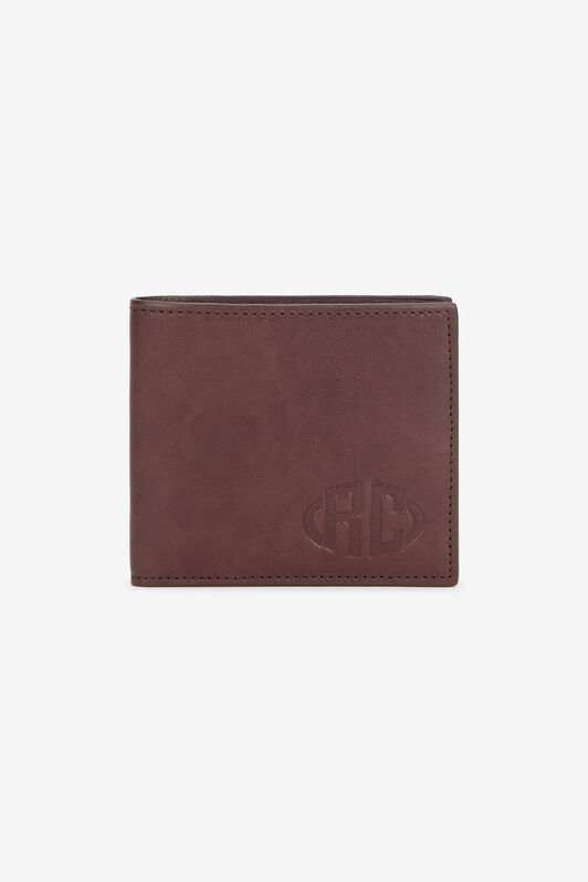 RC Square Bi-Fold Wallet with RC Monogram Marron VRA003-PGB00