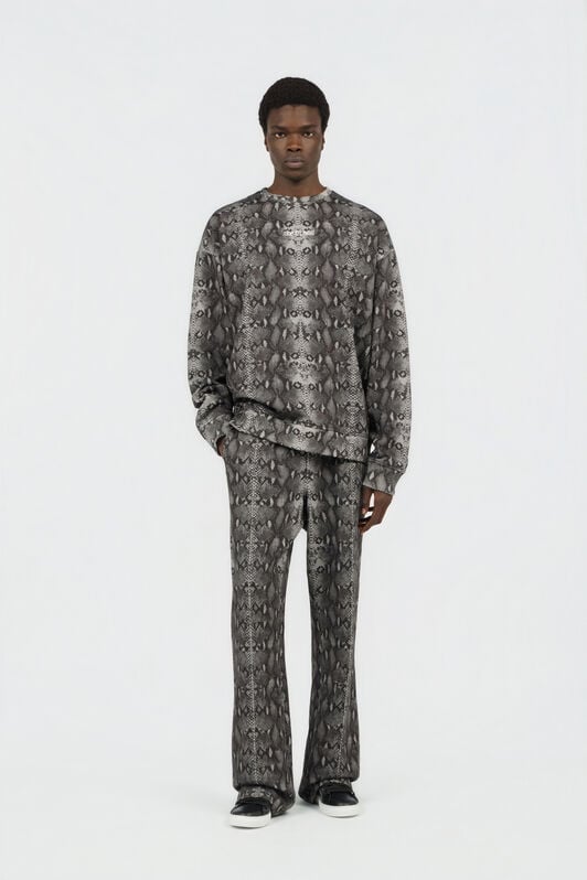 RC Python Print Sweatshirt PYTHON DARK GREY SOT66I-CF050