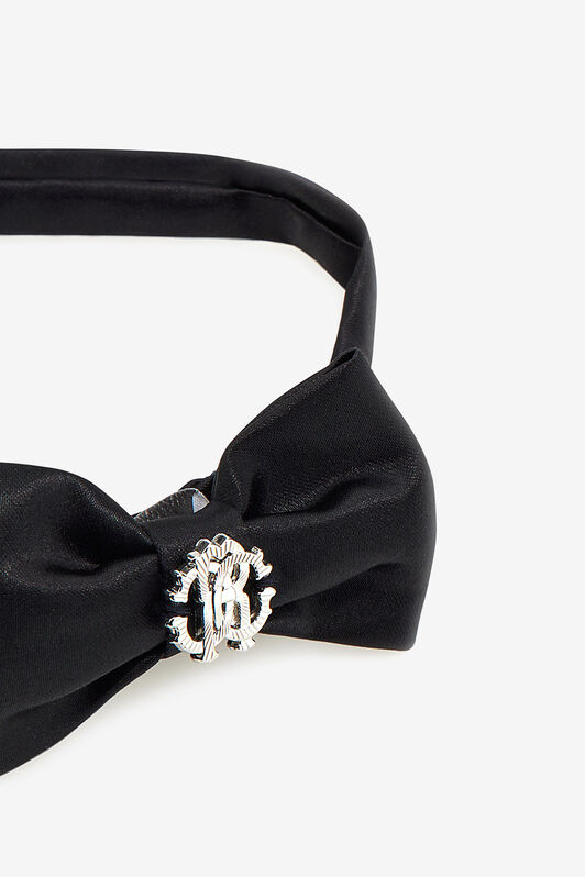 JU Nœud Papillon Avec Monogramme RC BLACK TJZ00A-FTJ06