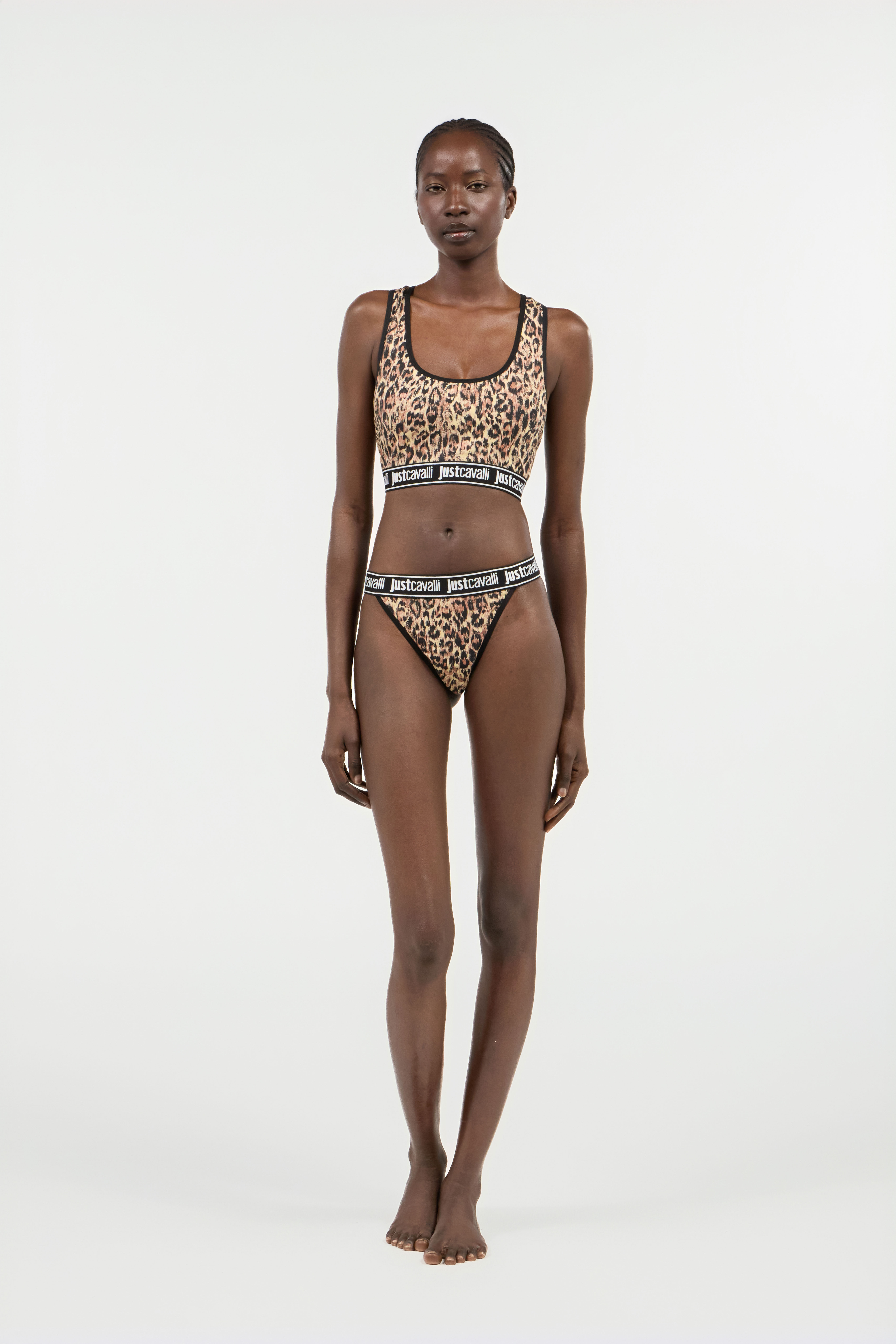 JC Reggiseno Stampa Jaguar Skin CREMINO BIS UFU007-UF204
