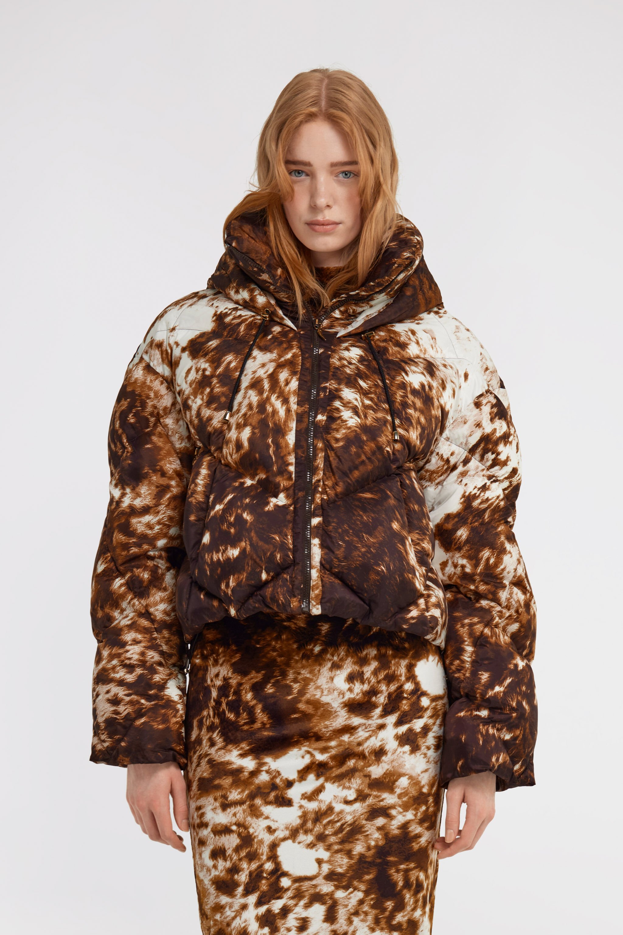RC Steppjacke mit Appaloosa-Muster Braun TKT802-SRN08