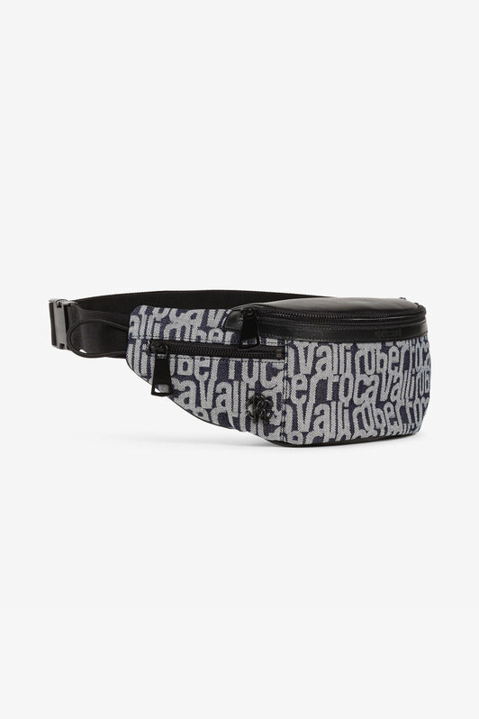 RC Logo-Jacquard Belt Bag Dark blue/Dark gray RRB003-FKJ01