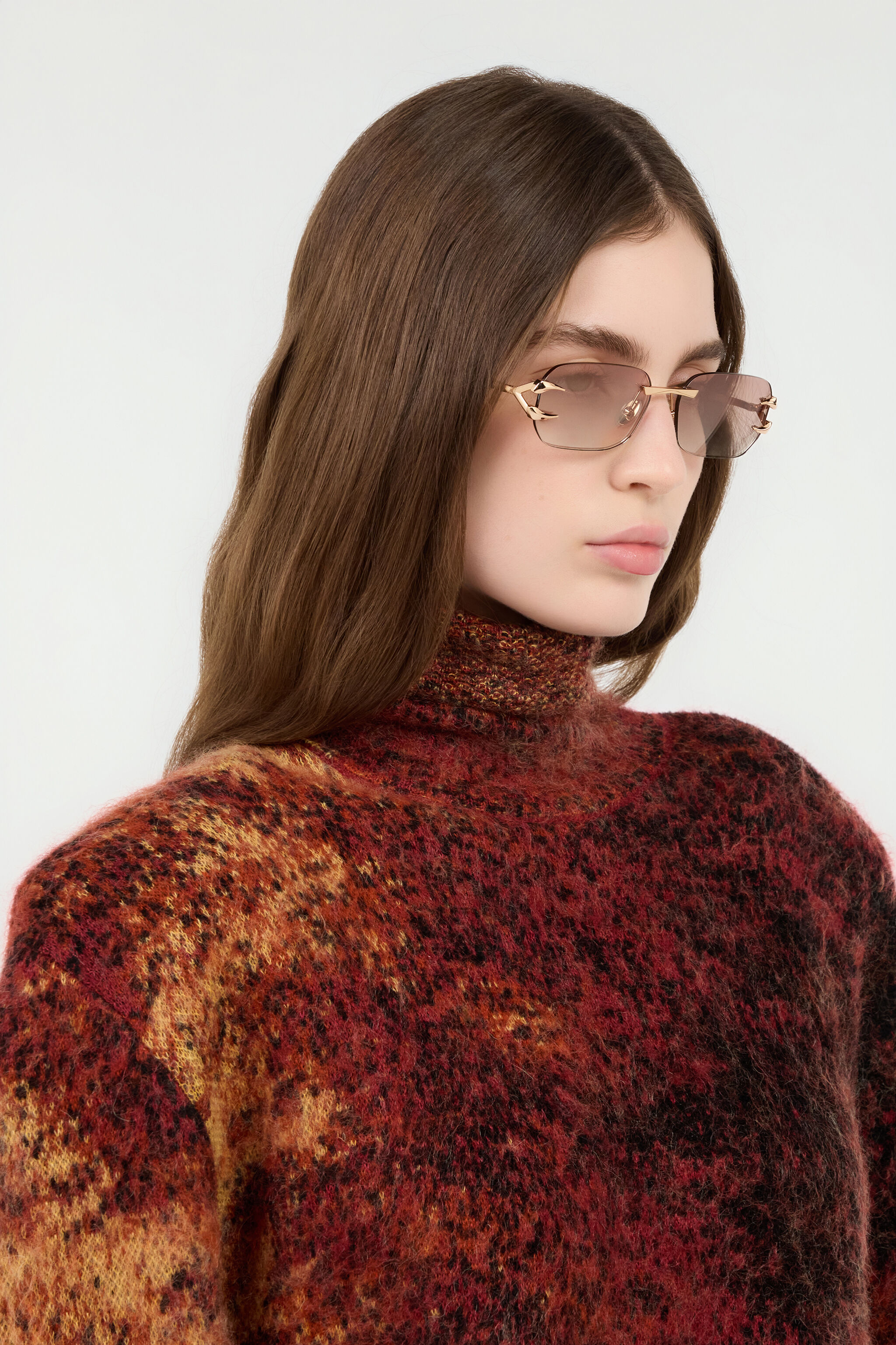 RC Occhiali da sole a giorno in metallo RC Occhiali da sole a giorno in metallo SHINY COPPER GOLD VALD14-ID253