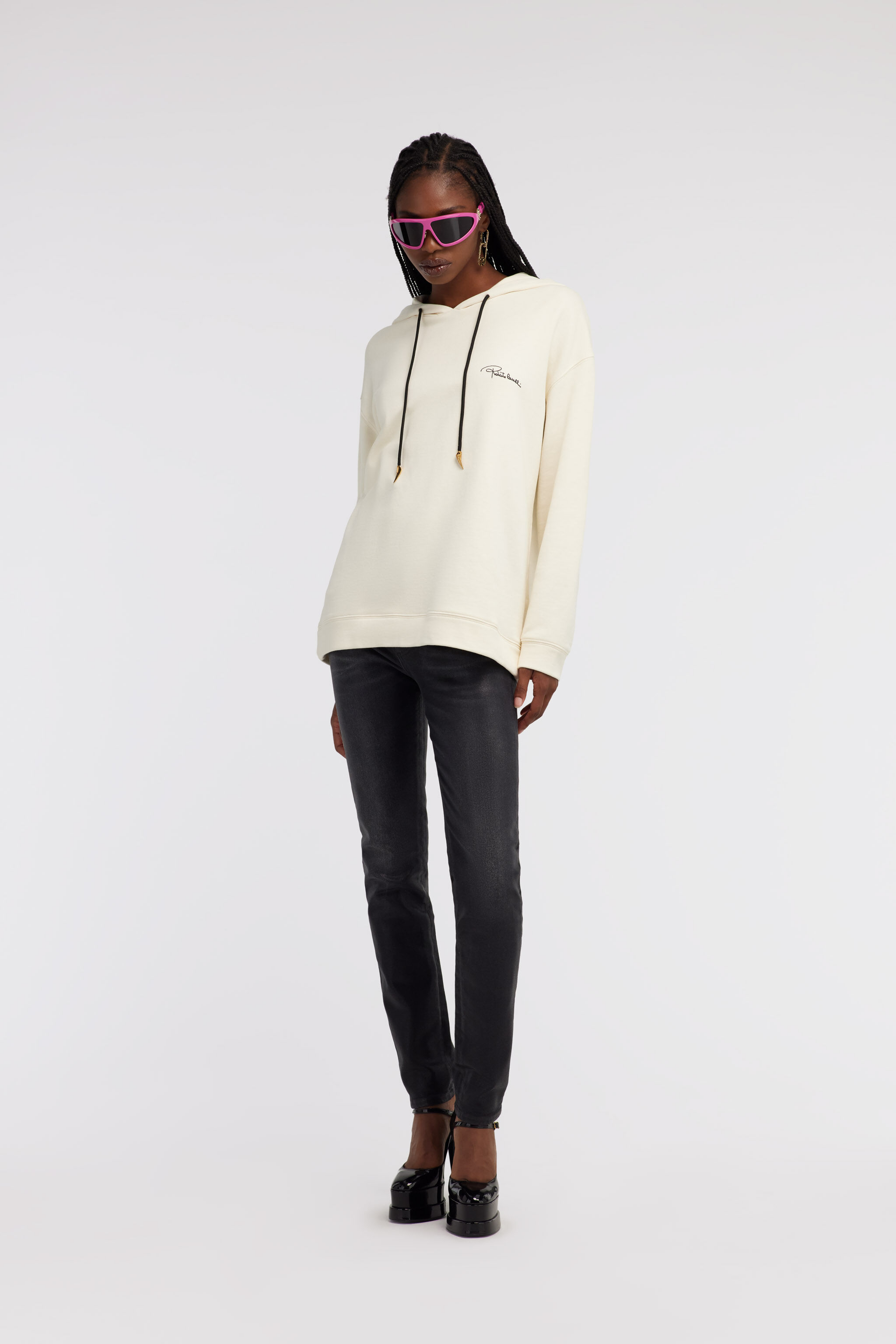 RC Signature sweatshirt Ivory SKT63A-CF020