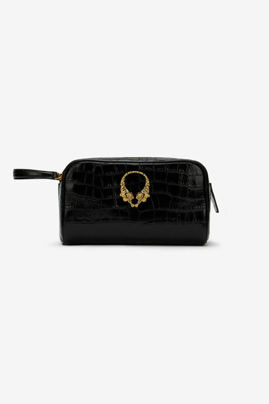 RC Black Leather Cosmetic Case RC Black Leather Cosmetic Case BLACK WRA001-PZ975