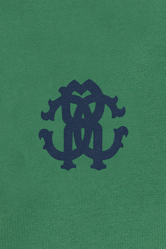 JU RC Monogram Cotton Hoodie Green RJT922-CF050