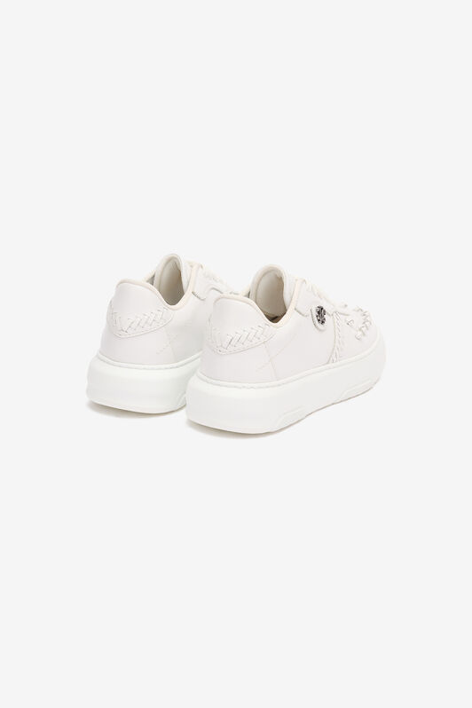 RC Sneakers With Embossed Inserts White UKS035-PZ590