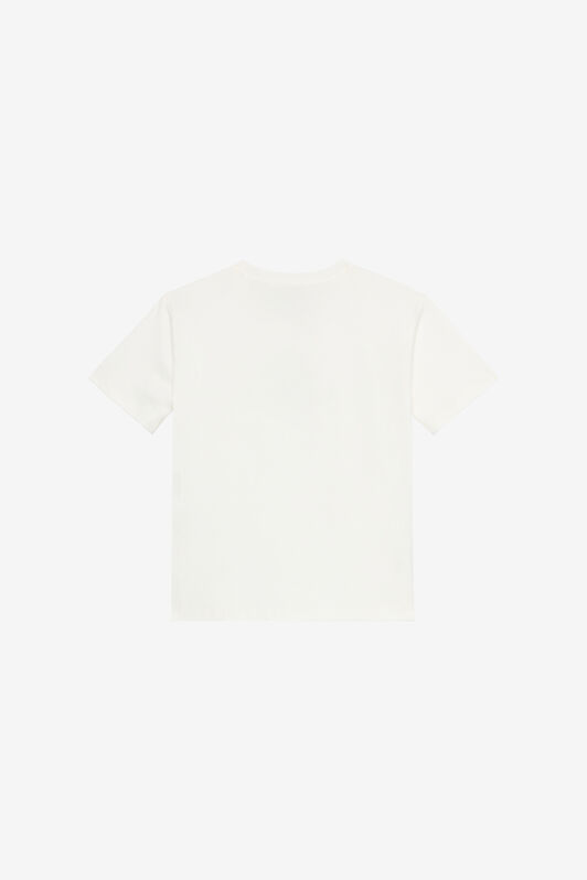 JU T-Shirt With RC Monogram And Logo White UJT60M-JD001