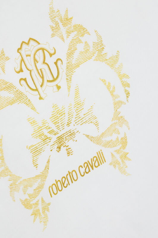 JU Coperta Oro Con Stampa Floreale JU Coperta Oro Con Stampa Floreale GOLD VJT804-JD001