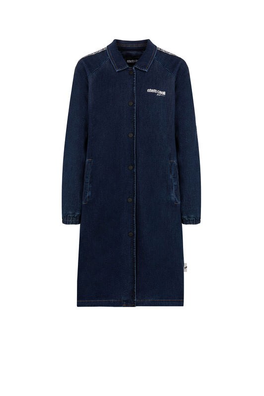 UG Logo-Stripe Denim Coat MARINE 194038 JYY03M-CF025