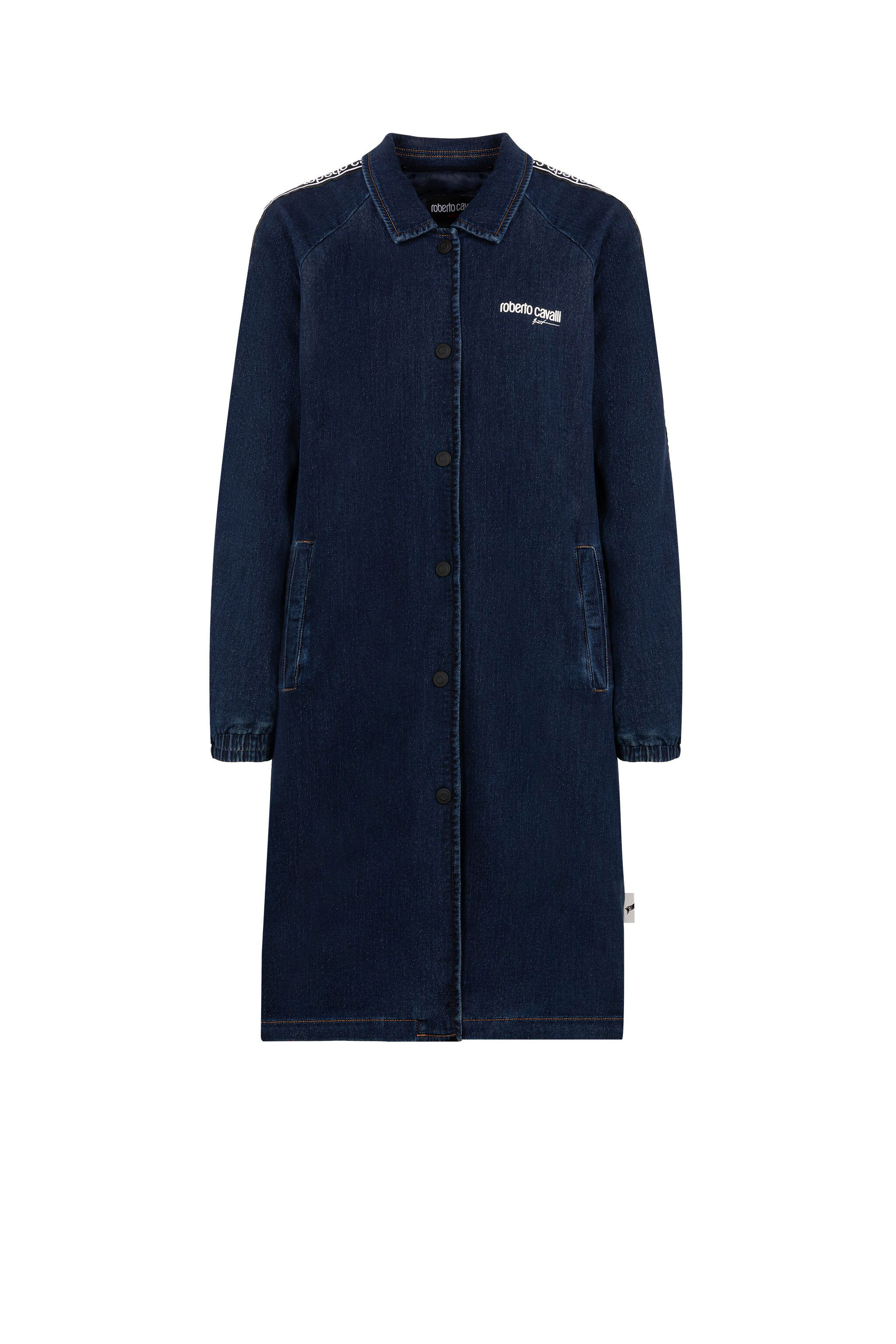 UG Logo-Stripe Denim Coat MARINE 194038 JYY03M-CF025
