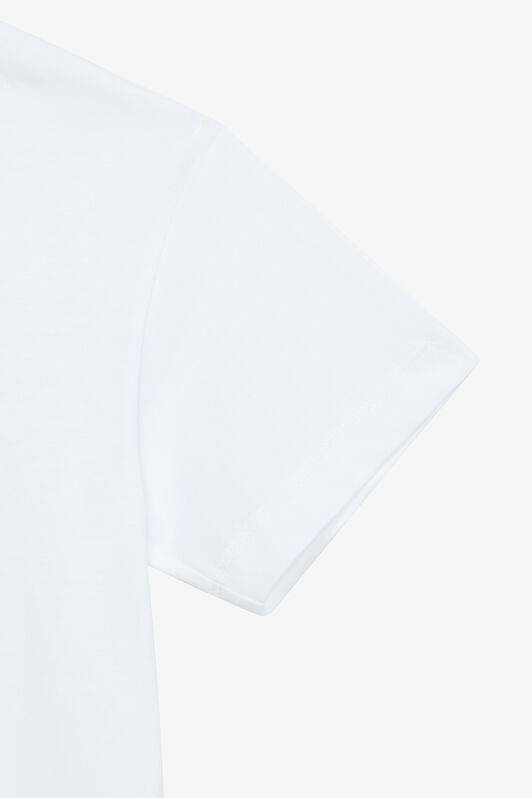 JU T-Shirt With RC Monogram White UJT62K-JD001