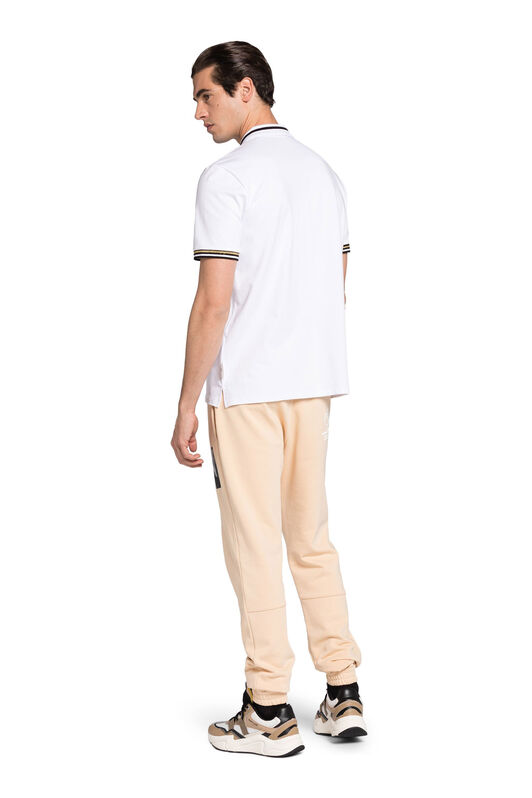 UG Logo-Embroidered Polo Shirt OPTIC WHITE JYX15T-KB010