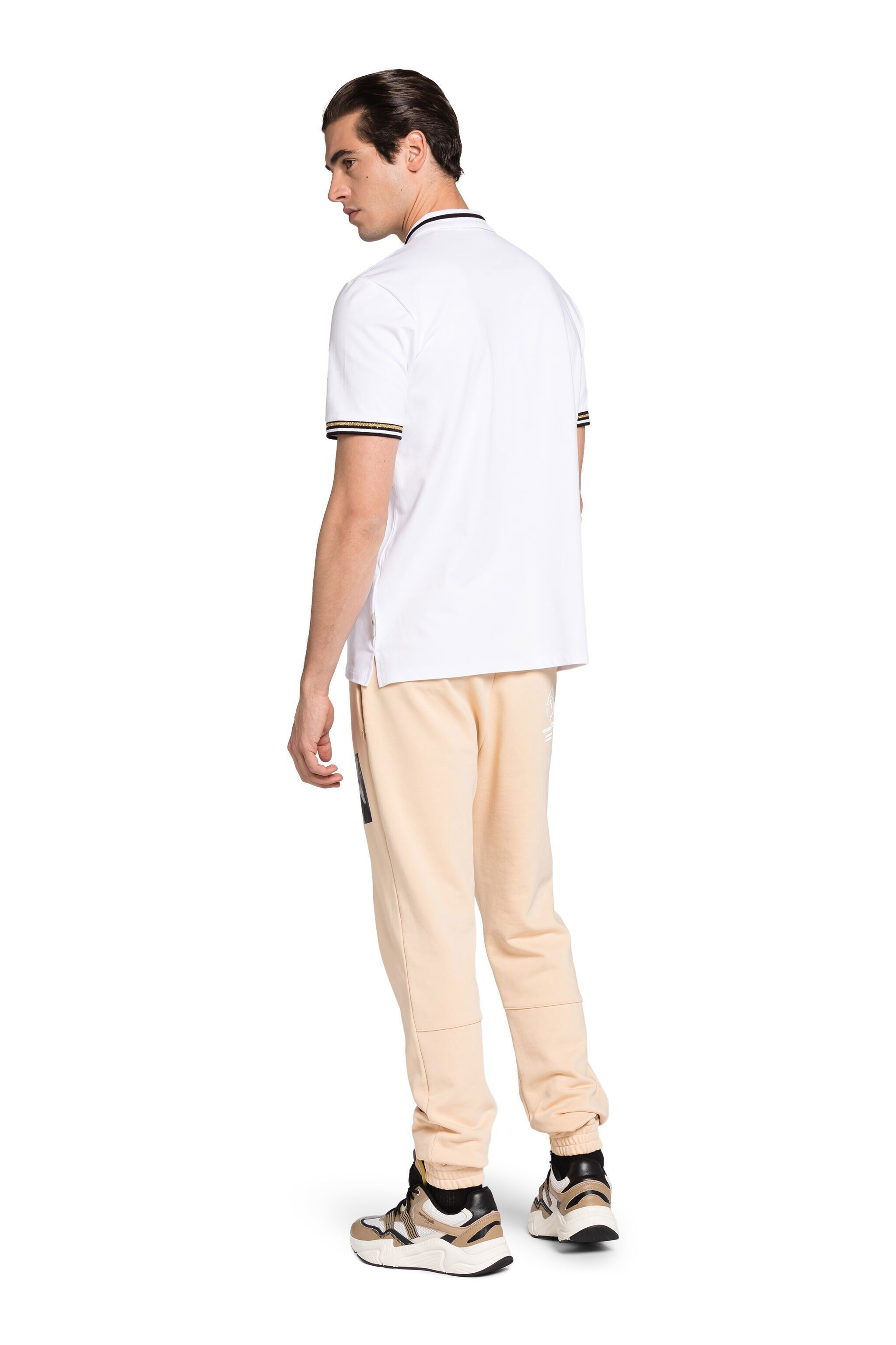 UG Logo-Embroidered Polo Shirt OPTIC WHITE JYX15T-KB010