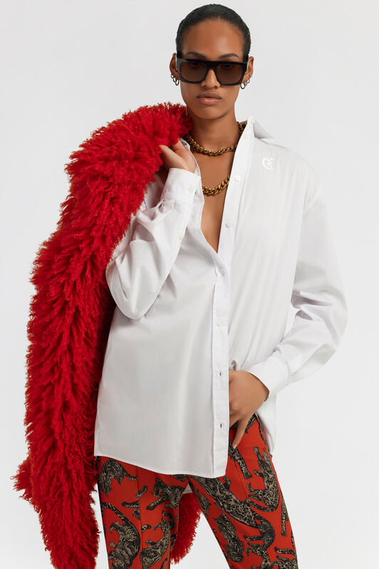 JC Just Cavalli Shirt White TFT127-TF192