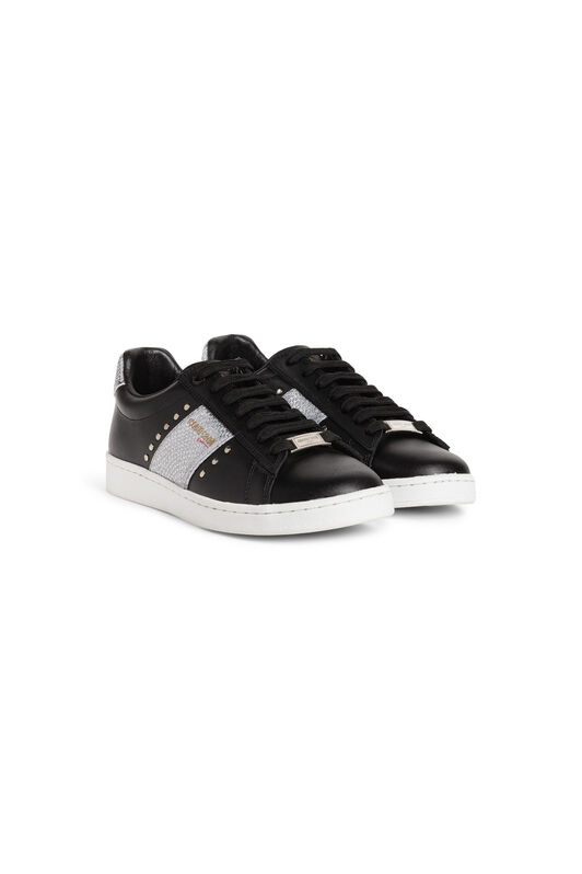 UG Studded Metallic Python-Print Sneakers UG Studded Metallic Python-Print Sneakers BLACK/SILVER MYY04Y-FT213