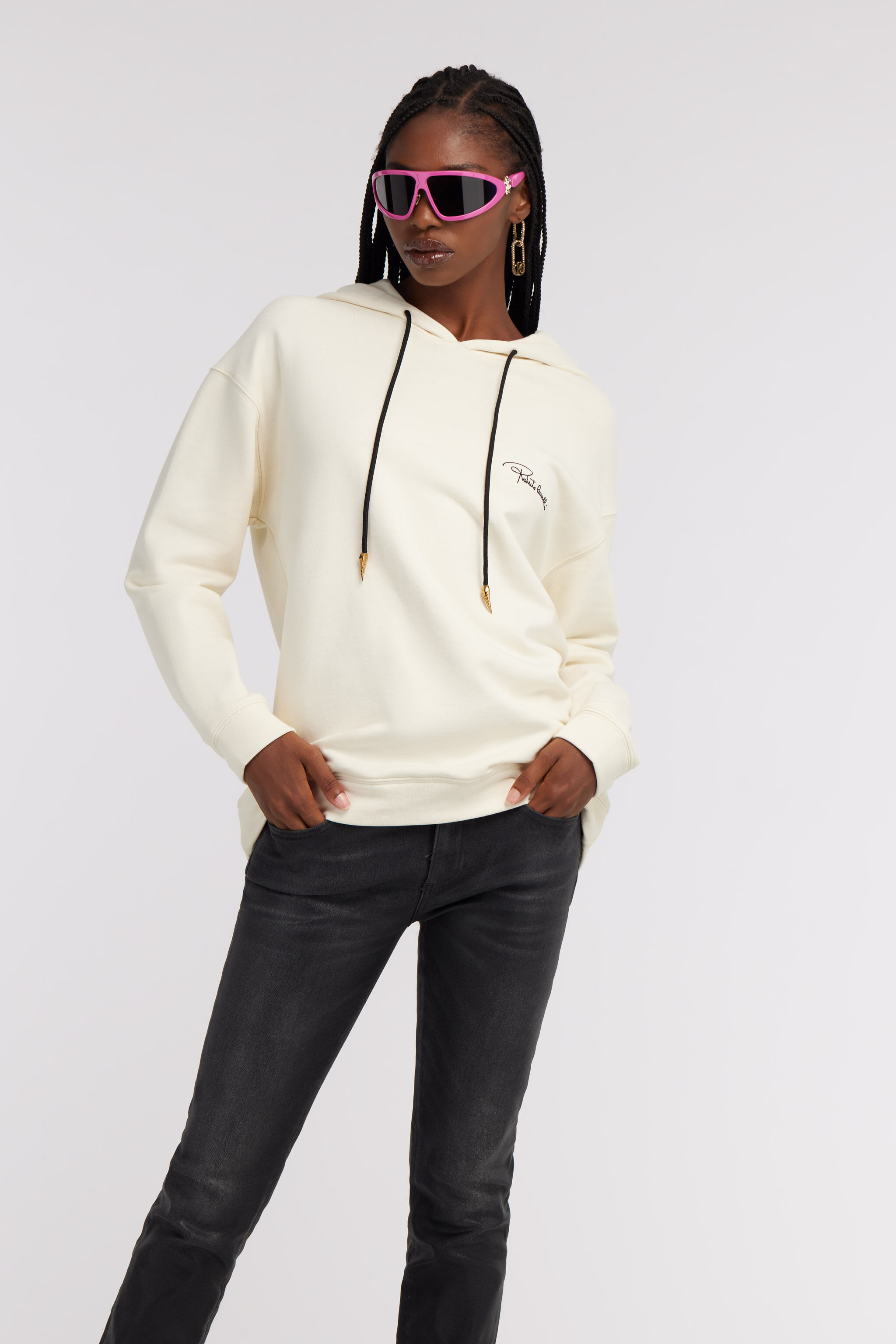 RC Signature sweatshirt Ivory SKT63A-CF020
