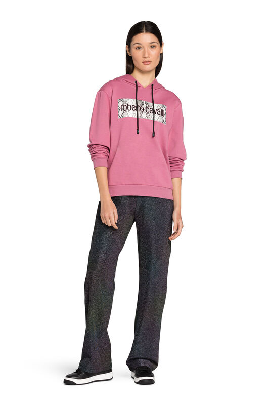 UG Felpa con logo e inserto Python UG Felpa con logo e inserto Python BRIGHT ROSE MYY09F-CF114