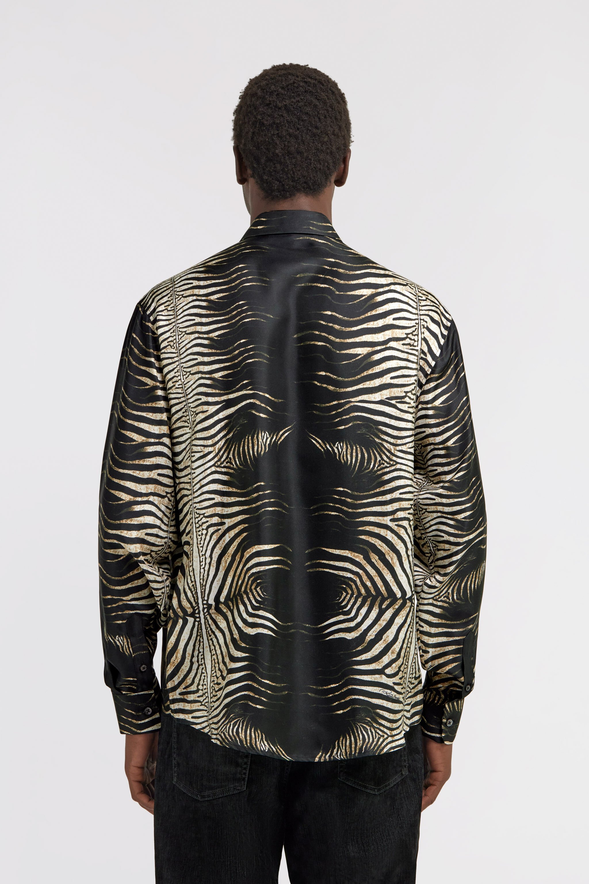 RC Chemise à imprimé Zebra Noir/Blanc SRT713-4QF04