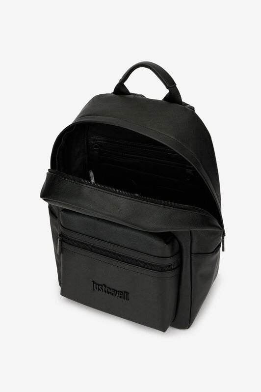 JC Backpack With Logo JC Backpack With Logo BLACK UFB014-UF318