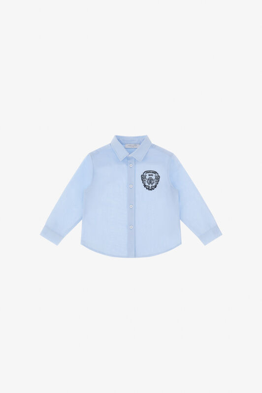 JU RC Logo shirt Light blue TJT700-RR039