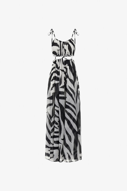 JC Just Cavalli dress Black/White SFT154-SF999