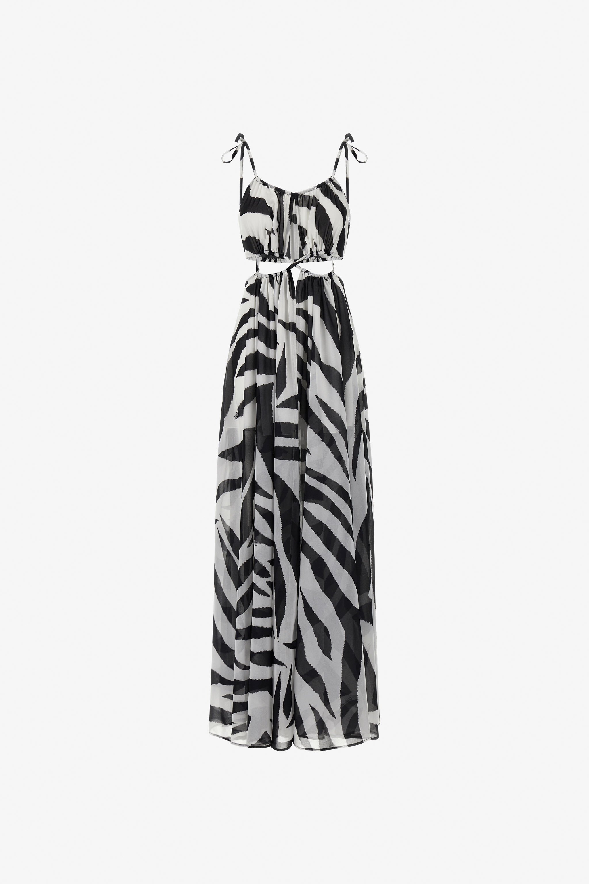 JC Just Cavalli dress Black/White SFT154-SF999