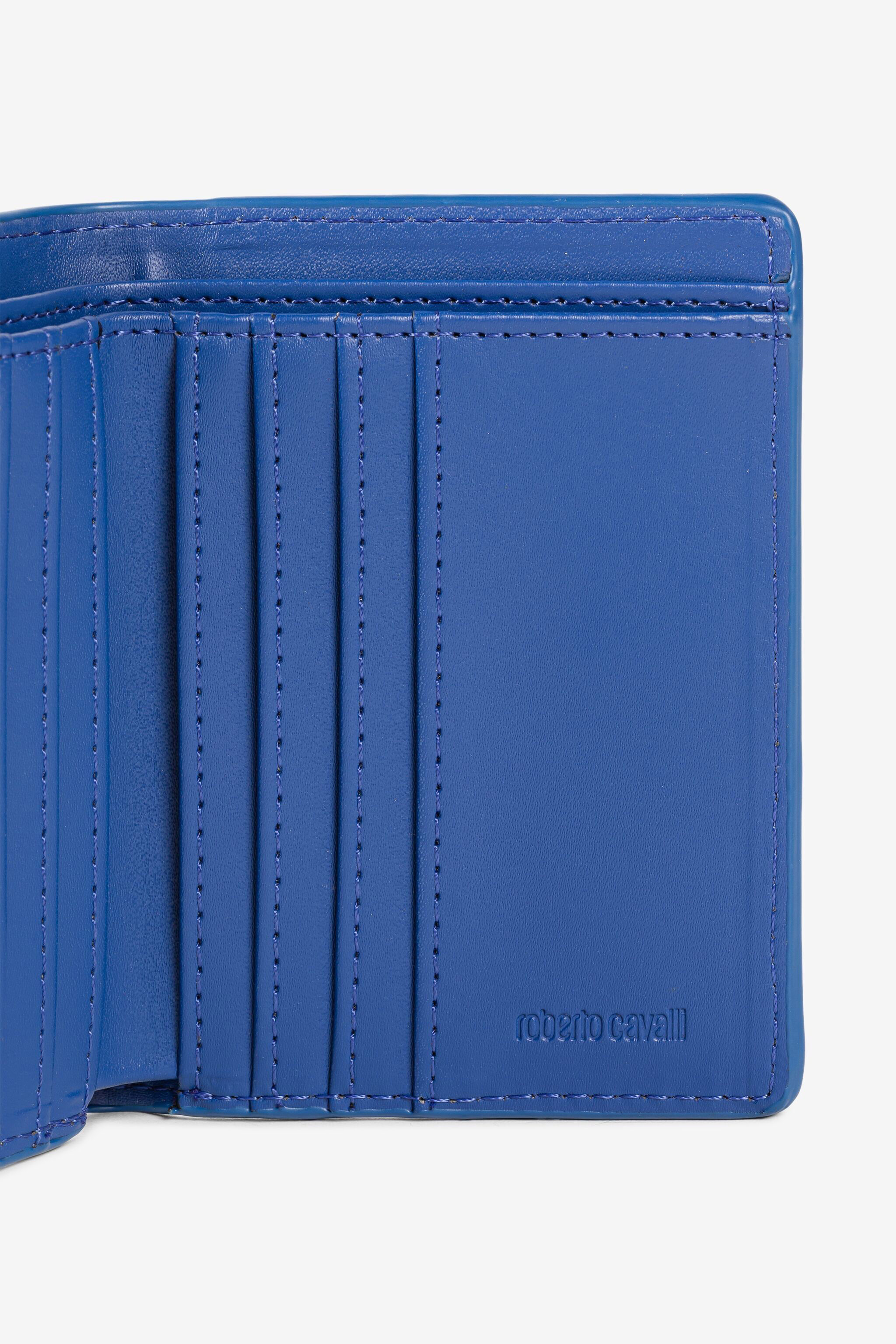 RC RC Monogram Geldbeutel mit Doppelfalz Blau JSA005-AB001