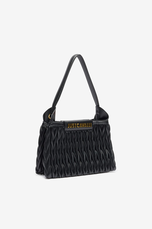JC Borsa Con Lettering Metallico Nero TFB061-TF426