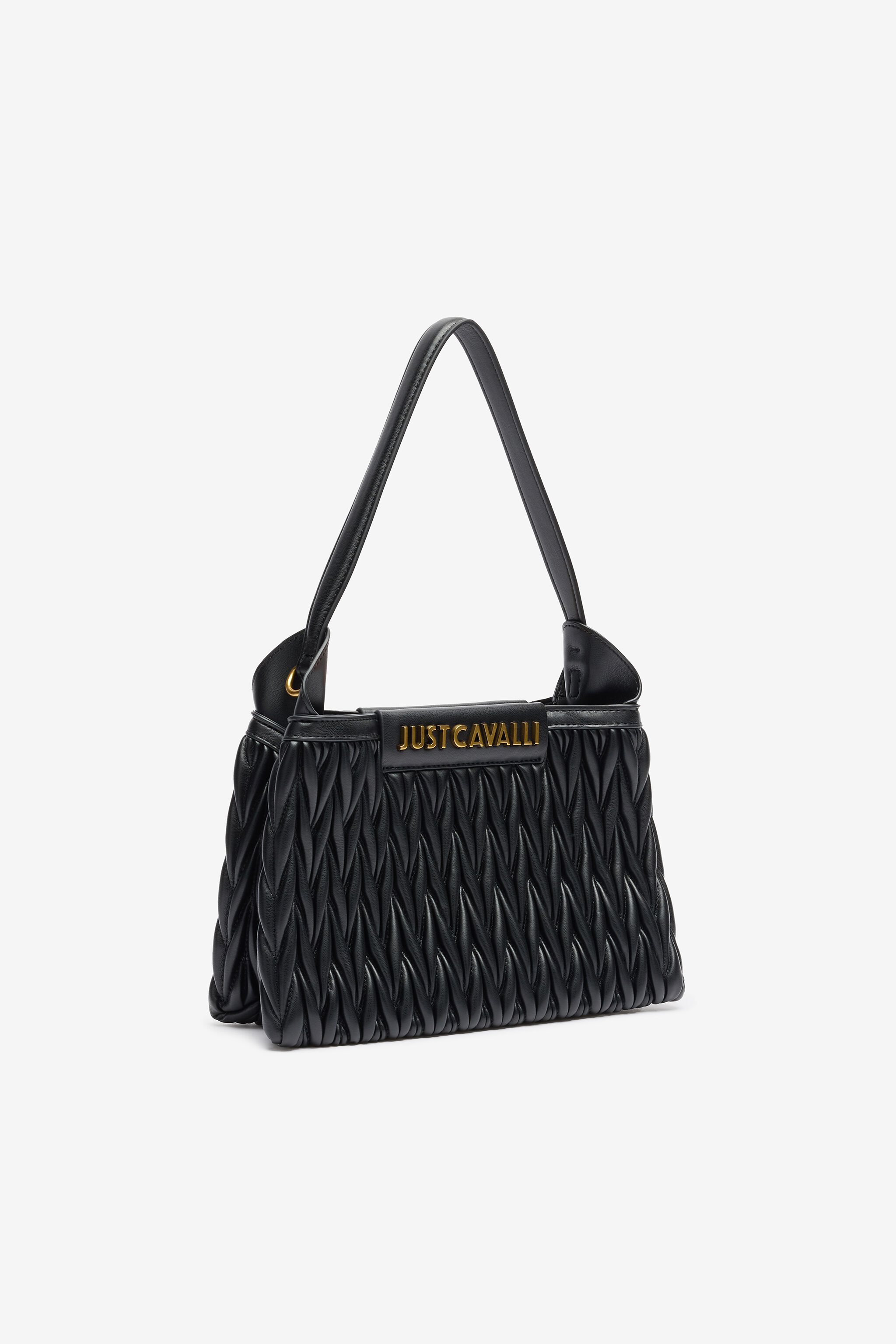 JC Borsa Con Lettering Metallico Nero TFB061-TF426
