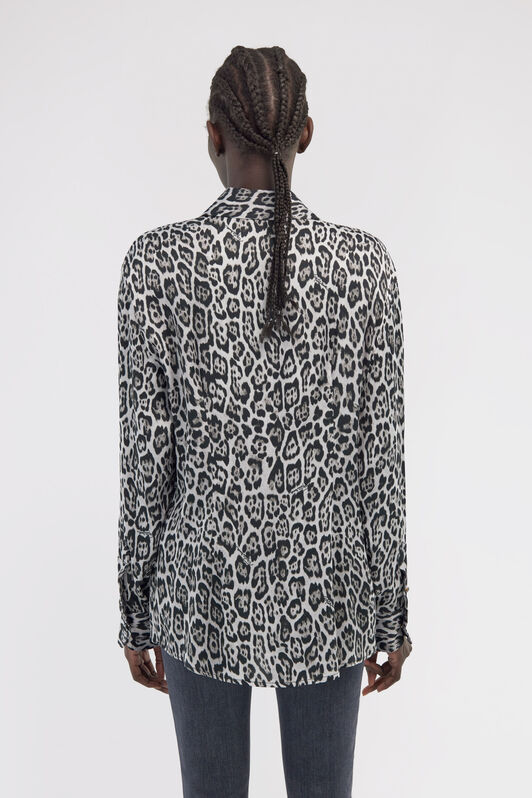 RC Shirt with jaguar print GREY NOT70A-FXM81