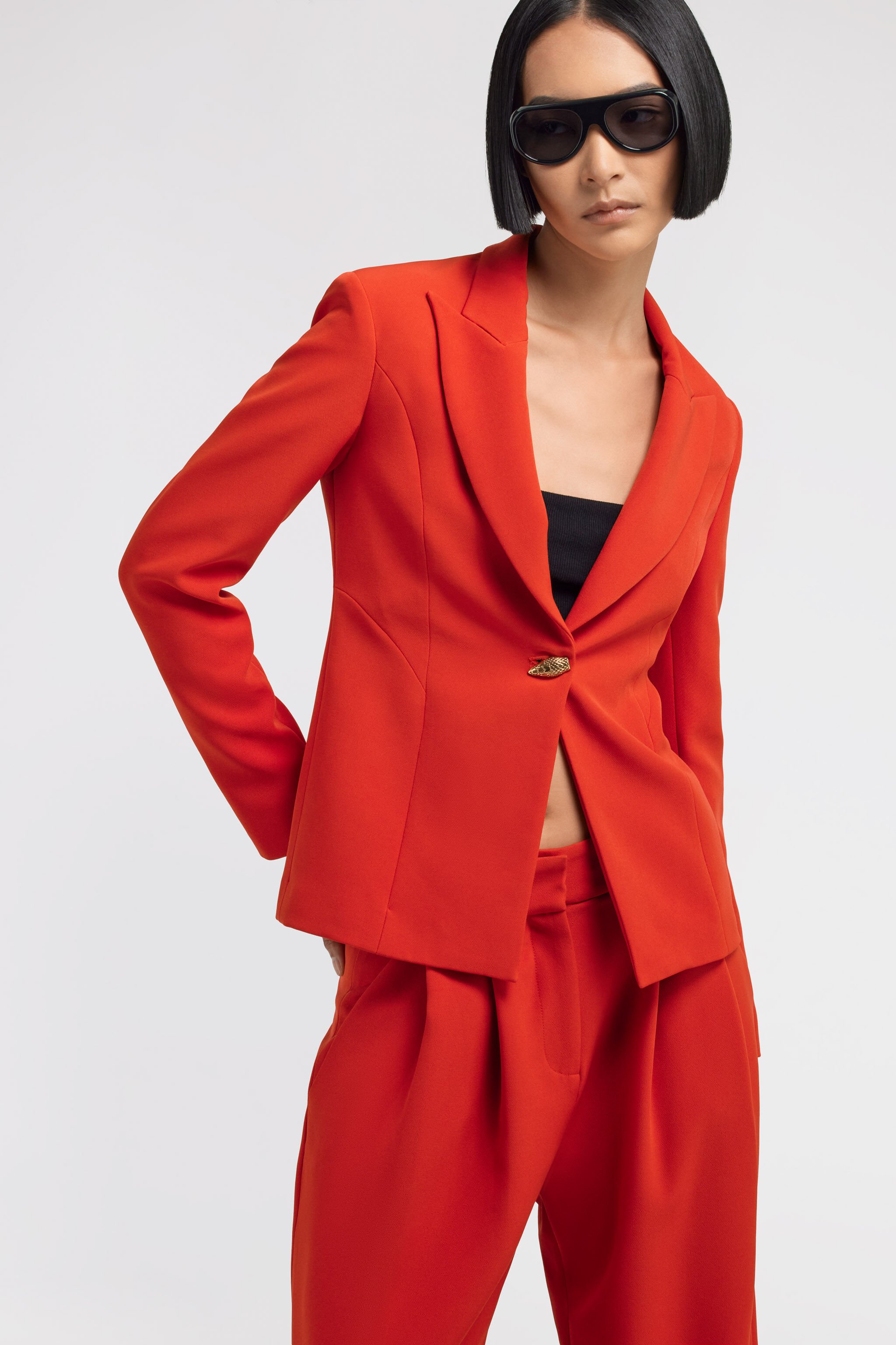 JC Just Cavalli Blazer Red TFT149-TF216