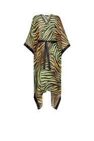 ${brand} Zebra-Print Kaftan Dress ${colorDescription} ${masterID}