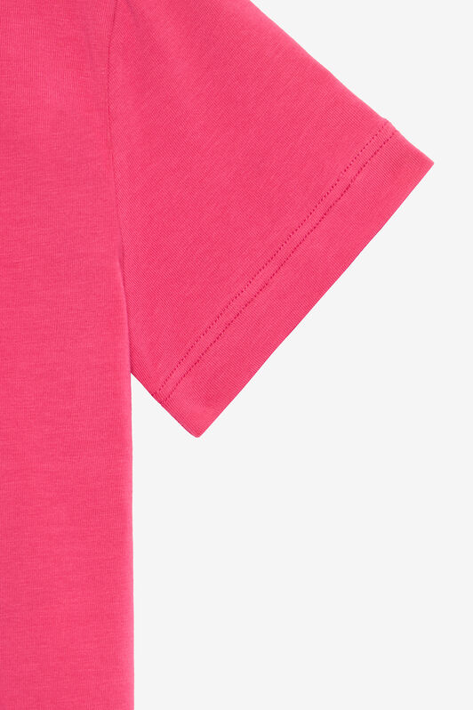 JU T-Shirt Fucsia Bouganville Con Monogram RC FUXIA BOUGANVILLE VJT62H-JD001
