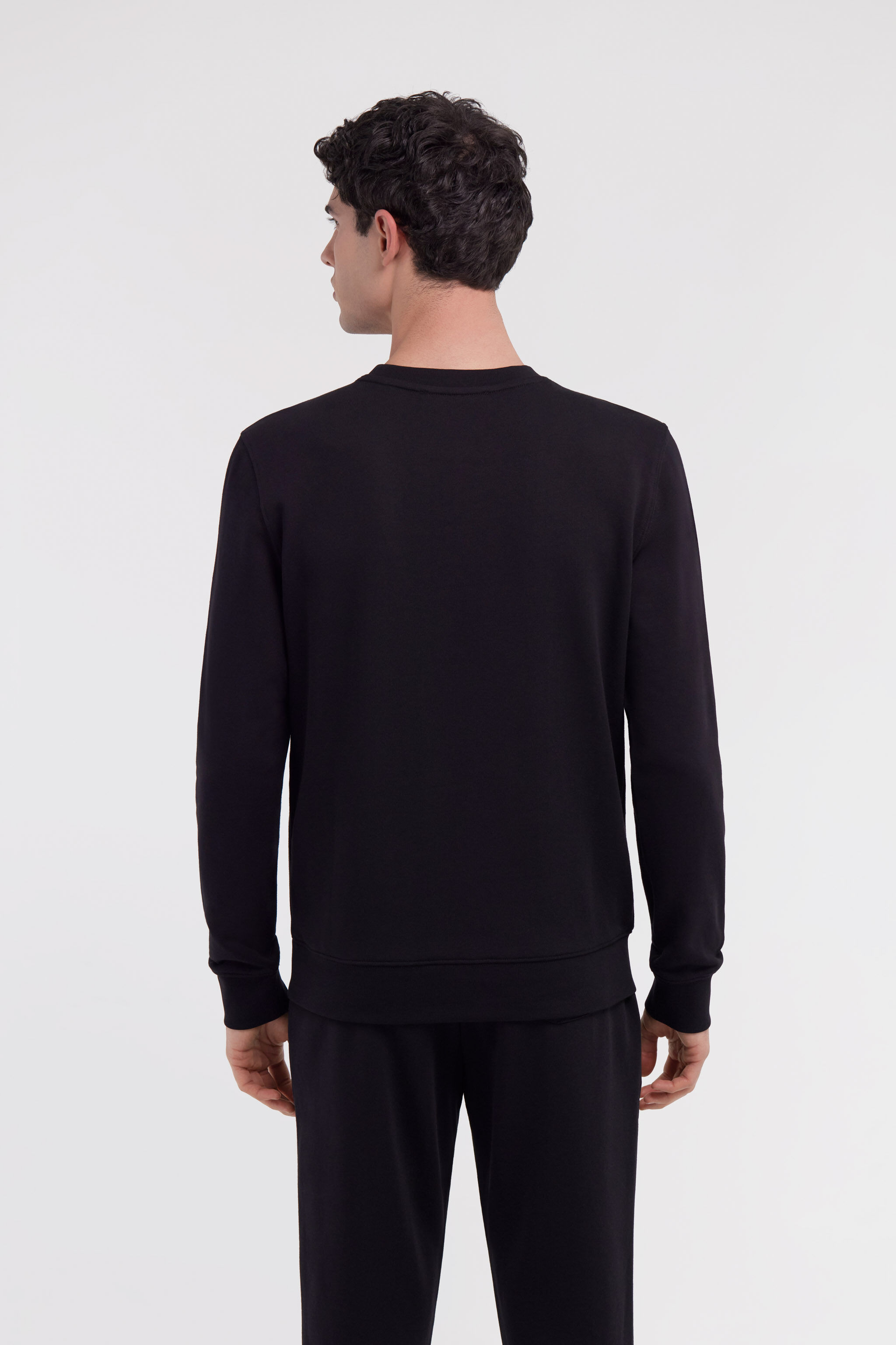RC Printed sweatshirt Negro NOT66C-CF052